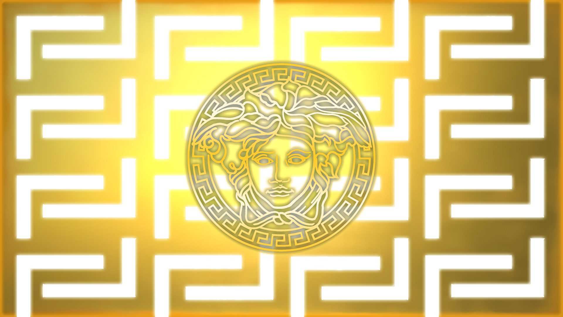 Versace jellegzetes Medusa logojó