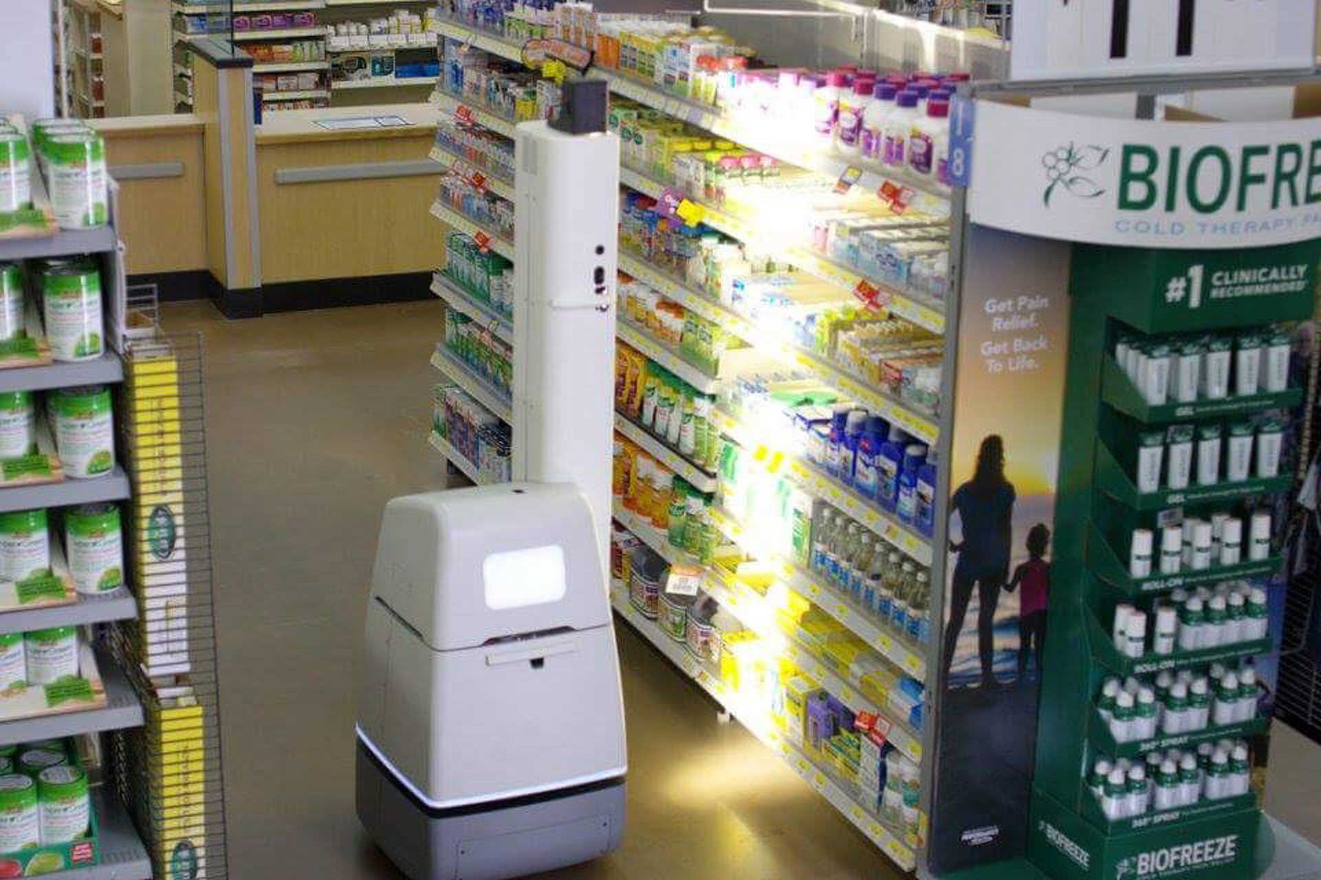 Robotok a Walmartban