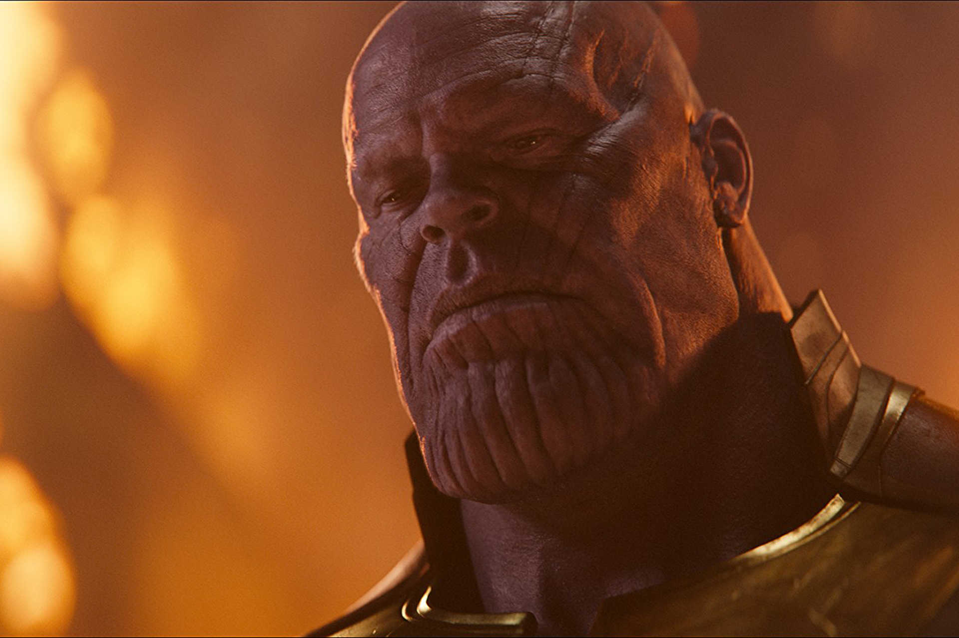 Josh Brolin Thanosként a Bosszúállók: Végjátékban