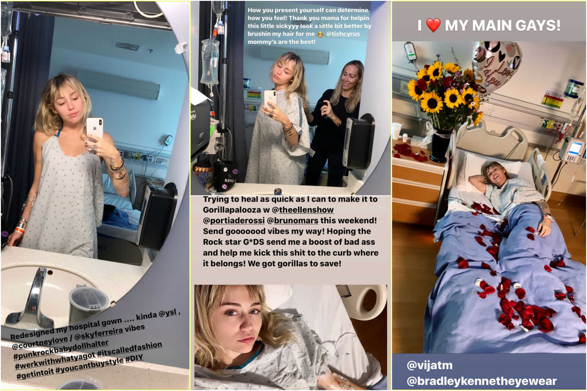 Kórházba került Miley Cyrus