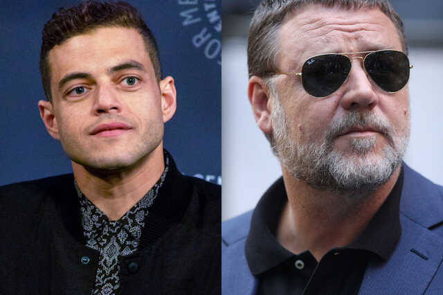 Russel Crowe és Rami Malek