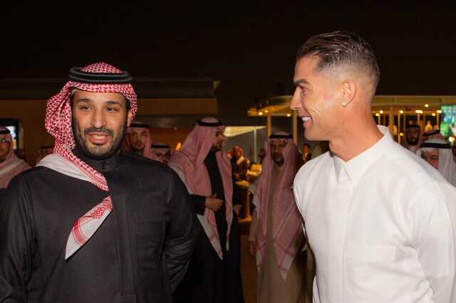 Ronaldo és Bin Szalmán koronaherceg