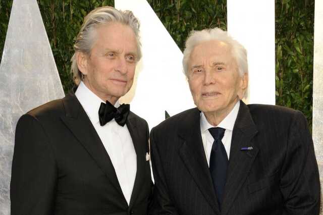 Kirk és Michael Douglas