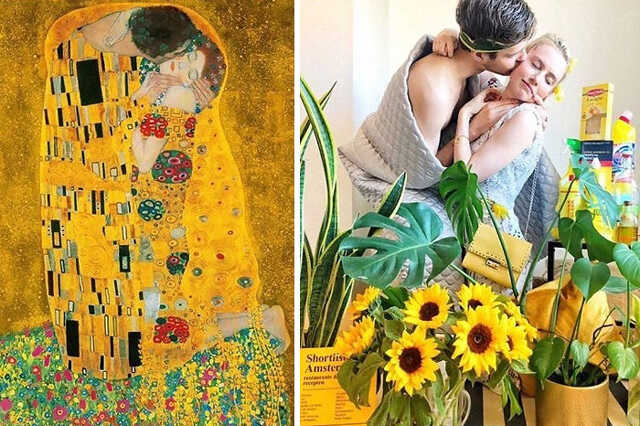 Gustav Klimt: A csók