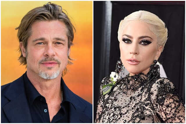 Brad Pitt & Lady Gaga