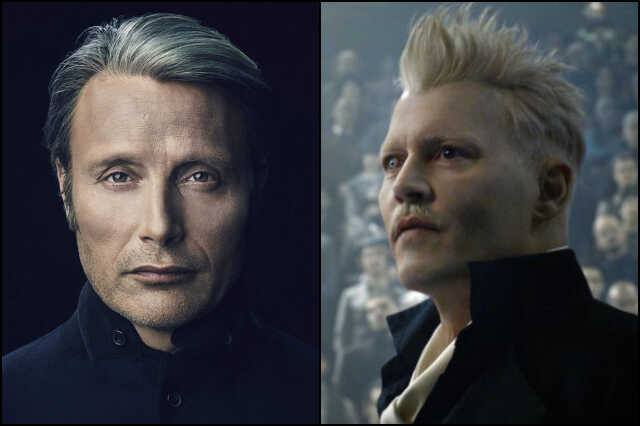 Mads Mikkelsen és Johnny Depp