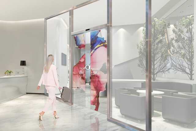 LG OLED ajtó