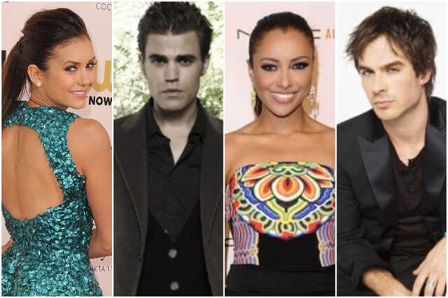 Vámpírnaplók - Nina Dobrev, Paul Wesley, Kat Graham, Ian Somerhalder