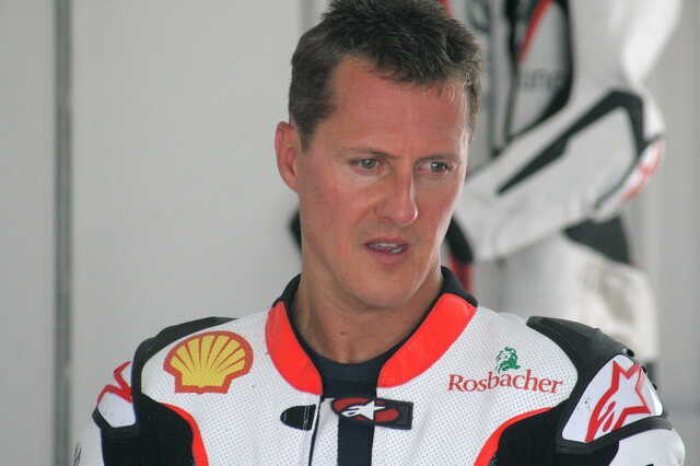 Michael Schumacher a Pannonia-ringen