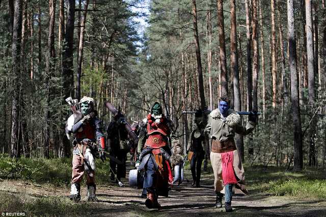 Cosplay háború egy cseh erdőben