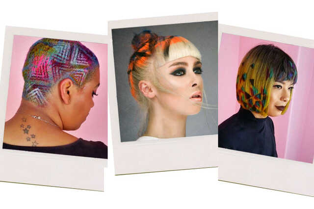 Graffiti hair