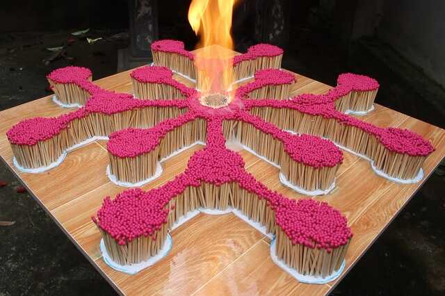 Fire domino