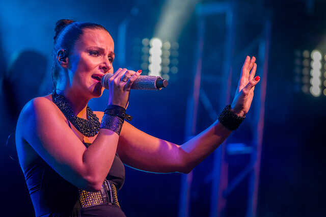 Savaria Karnevál - Péter Szabó Szilvia koncert a Borok utcájában