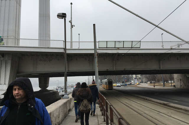 Köd és nyomorult időjárás Budapesten 2017. február 15-én