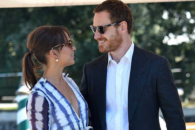 Alicia Vikander és Michael Fassbender 