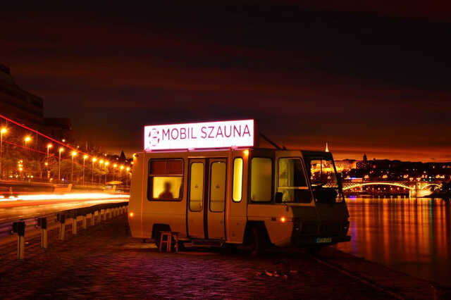 Szauna busz