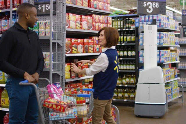 Robotok a Walmartban