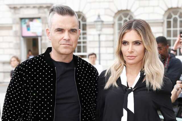 Robbie Williams és felesége Ayda