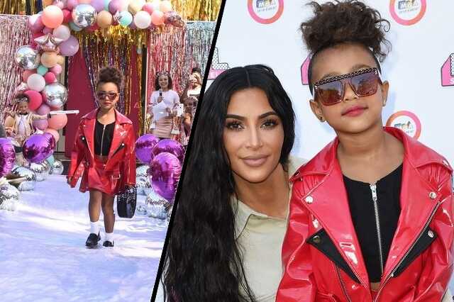 Kim kardashian lánya, North West modellkedik