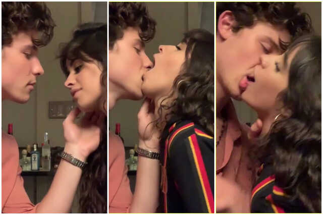Shawn Mendes és Camila Cabello úgy smárolnak, mint a halak