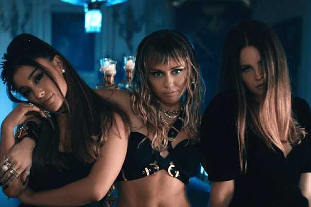 Ariana Grande, Miley Cyrus és Lana Del Rey