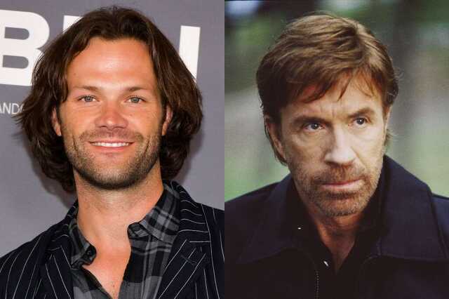 Jared Padalecki és Chuck Norris