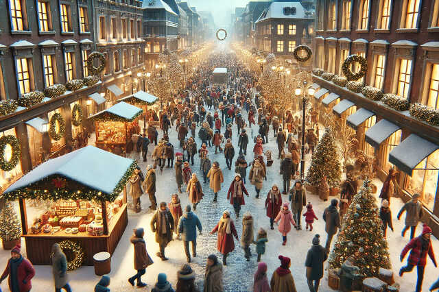Advent illusztráció