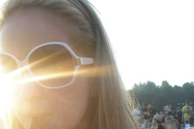 Sziget fesztivál, naplemente :)