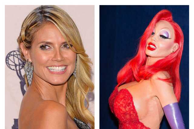 Heidi Klum Halloween ruhái 