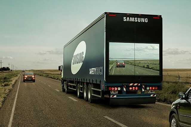 A Samsung okos kamionja