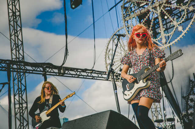 bleached