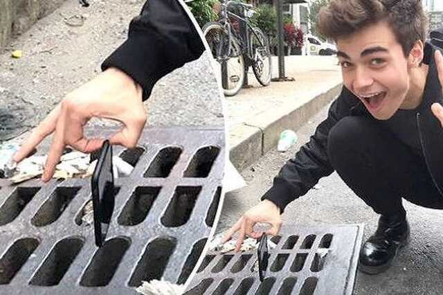 Extrem Phone Pinching