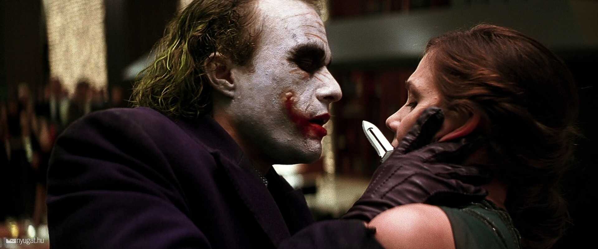 Heath Ledger A sötét lovag című filmben