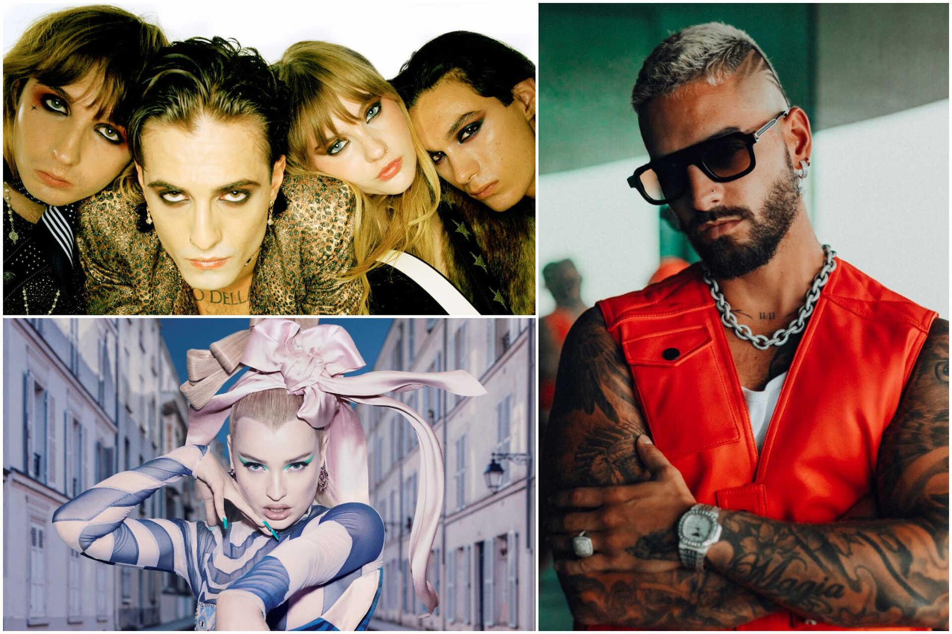 Maluma, Måneskin és Kim Petras is Budapestre jön