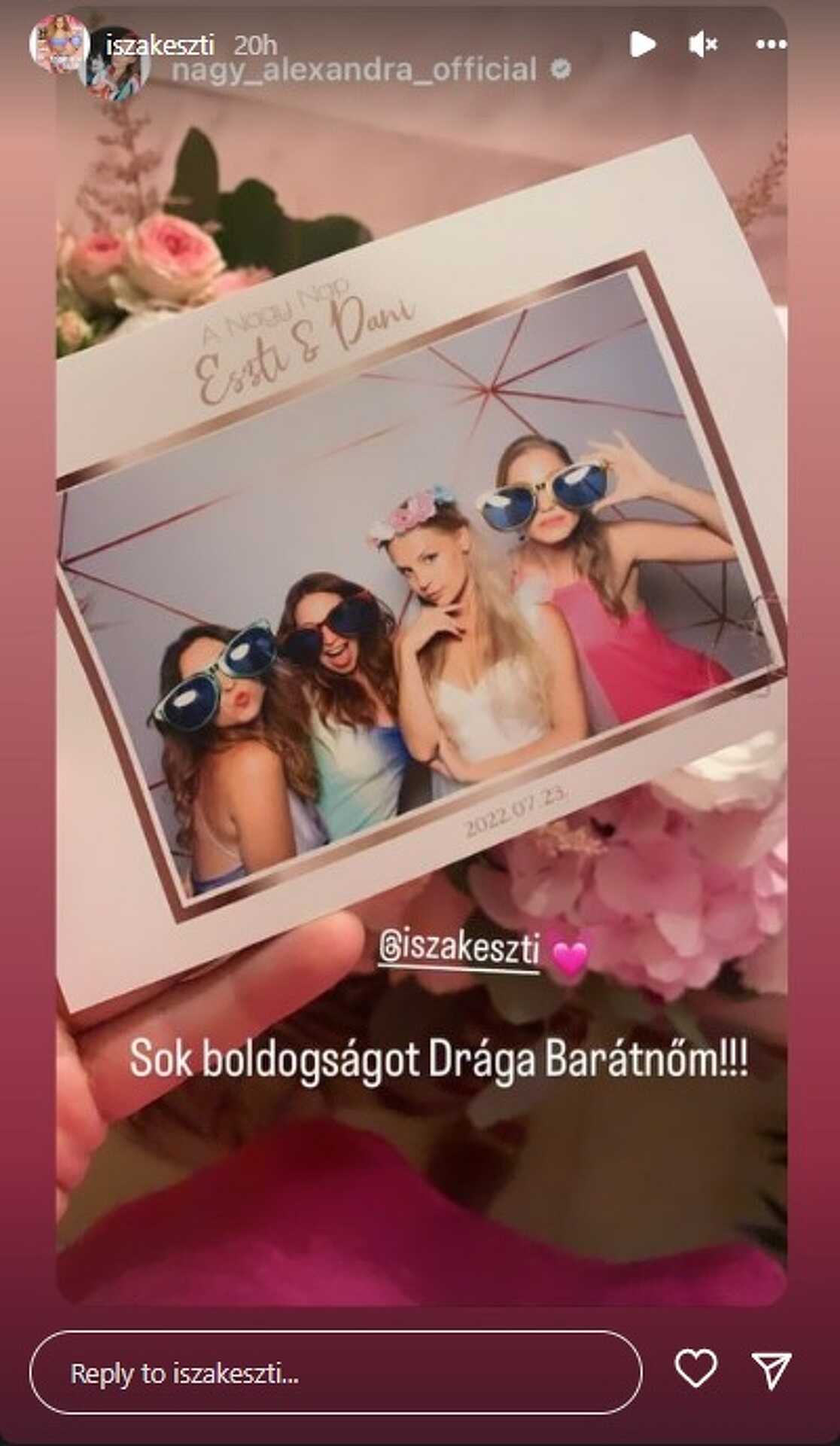 Iszak Eszti és Gyurta Dani esküvője