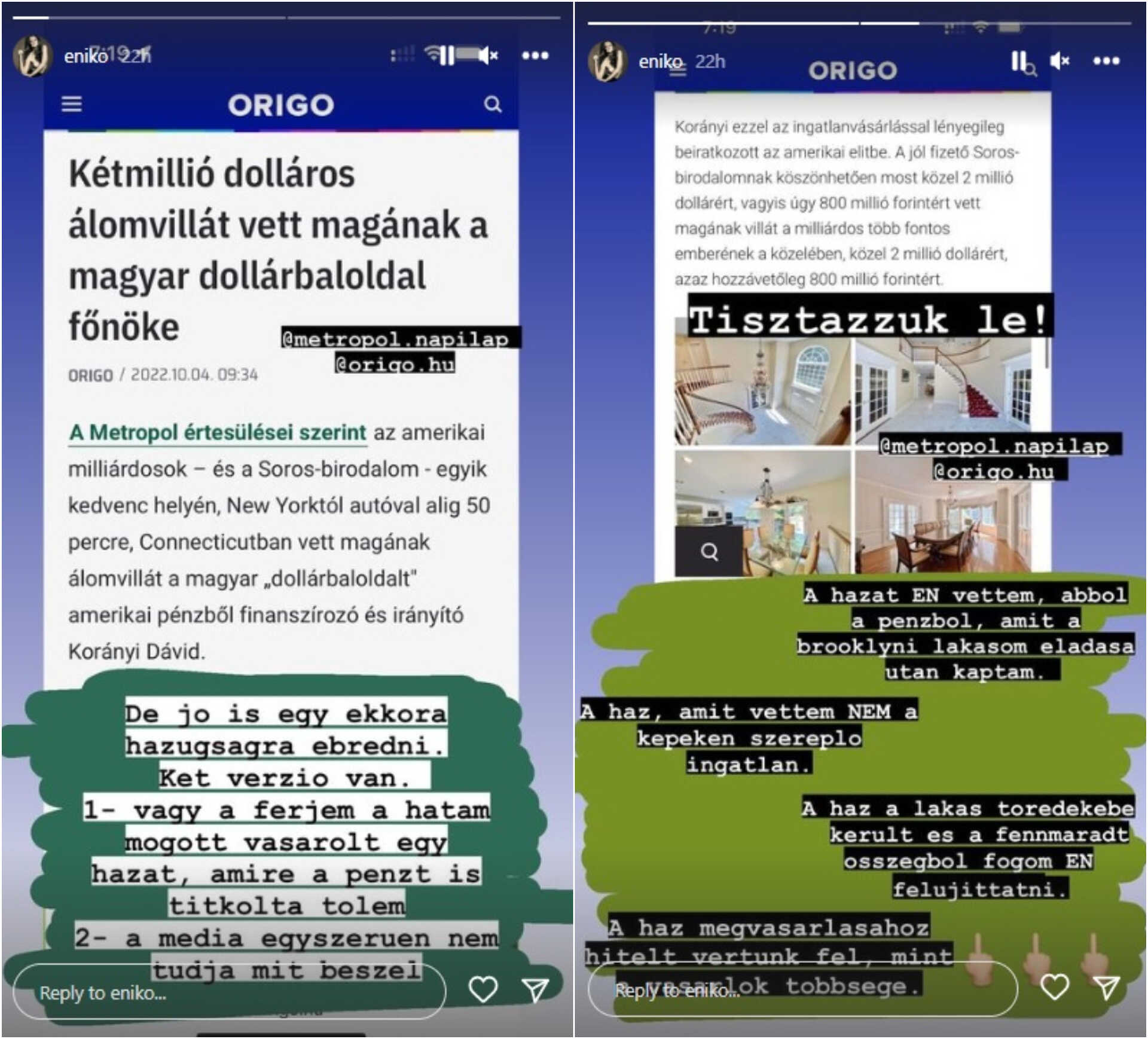 Nekiment a kormánysajtónak Mihalik Enikő