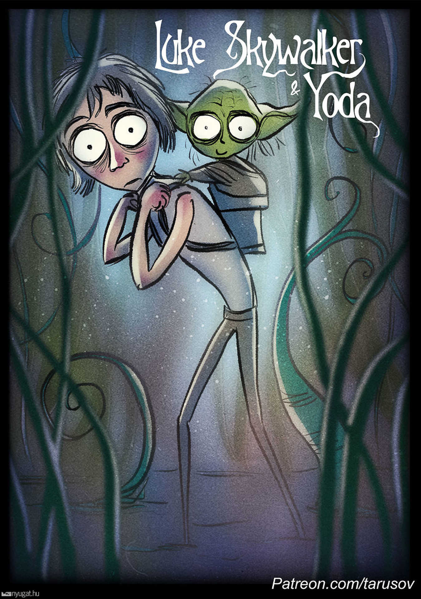 Így nézne ki a Star Wars, ha Tim Burton rendezte volna