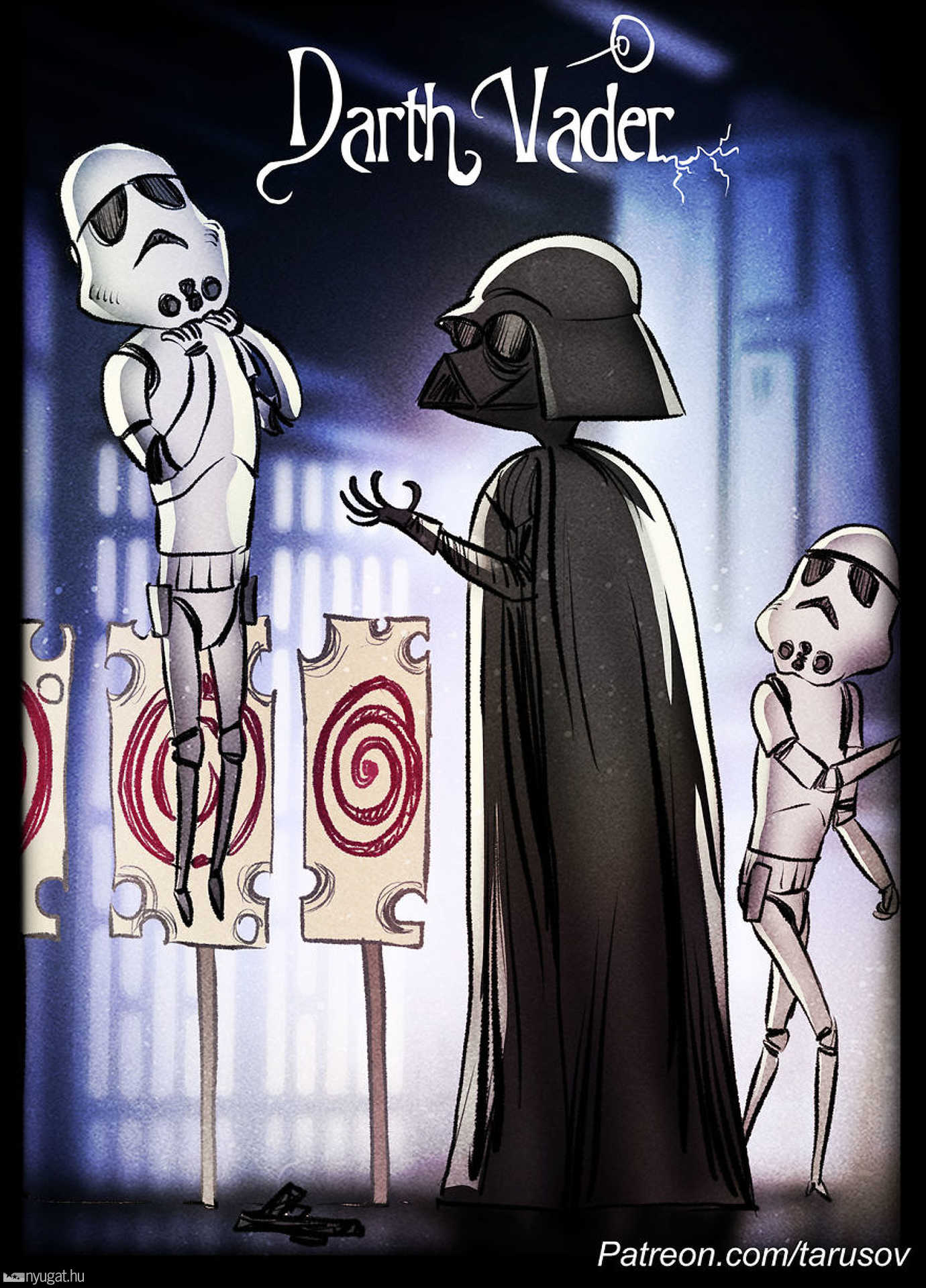 Így nézne ki a Star Wars, ha Tim Burton rendezte volna