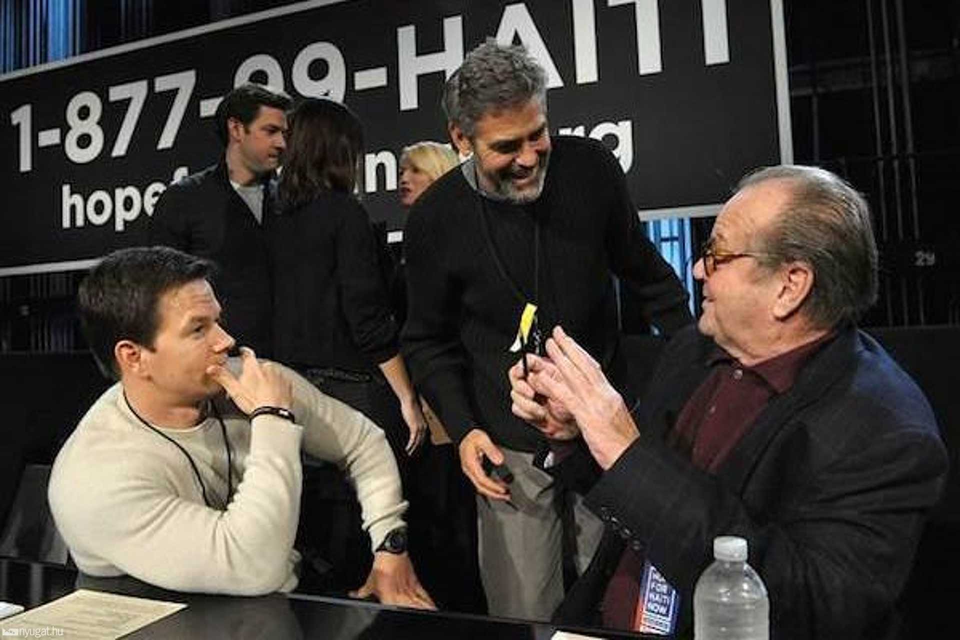Mark Wahlberg, George Clooney és Jack Nicholson