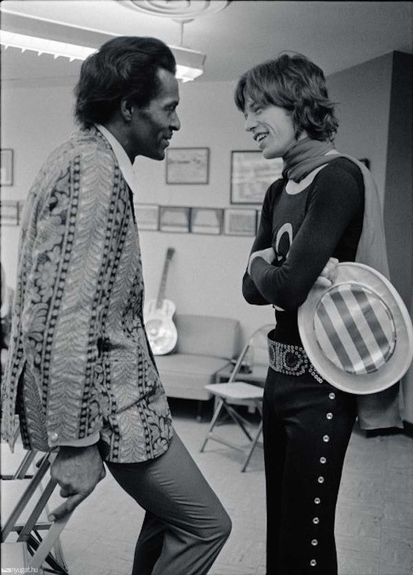 Chuck Berry és Mick Jagger