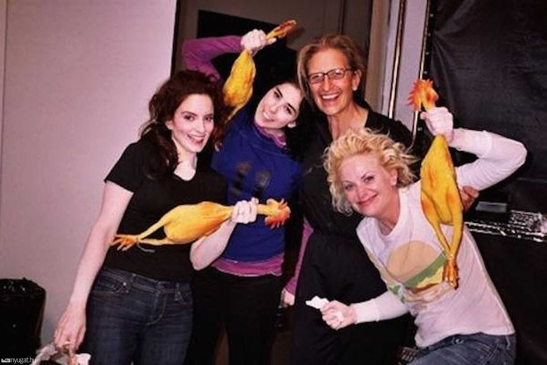 Tina Fey, Sarah Silverman, Annie Leibovitz és Amy Poehler