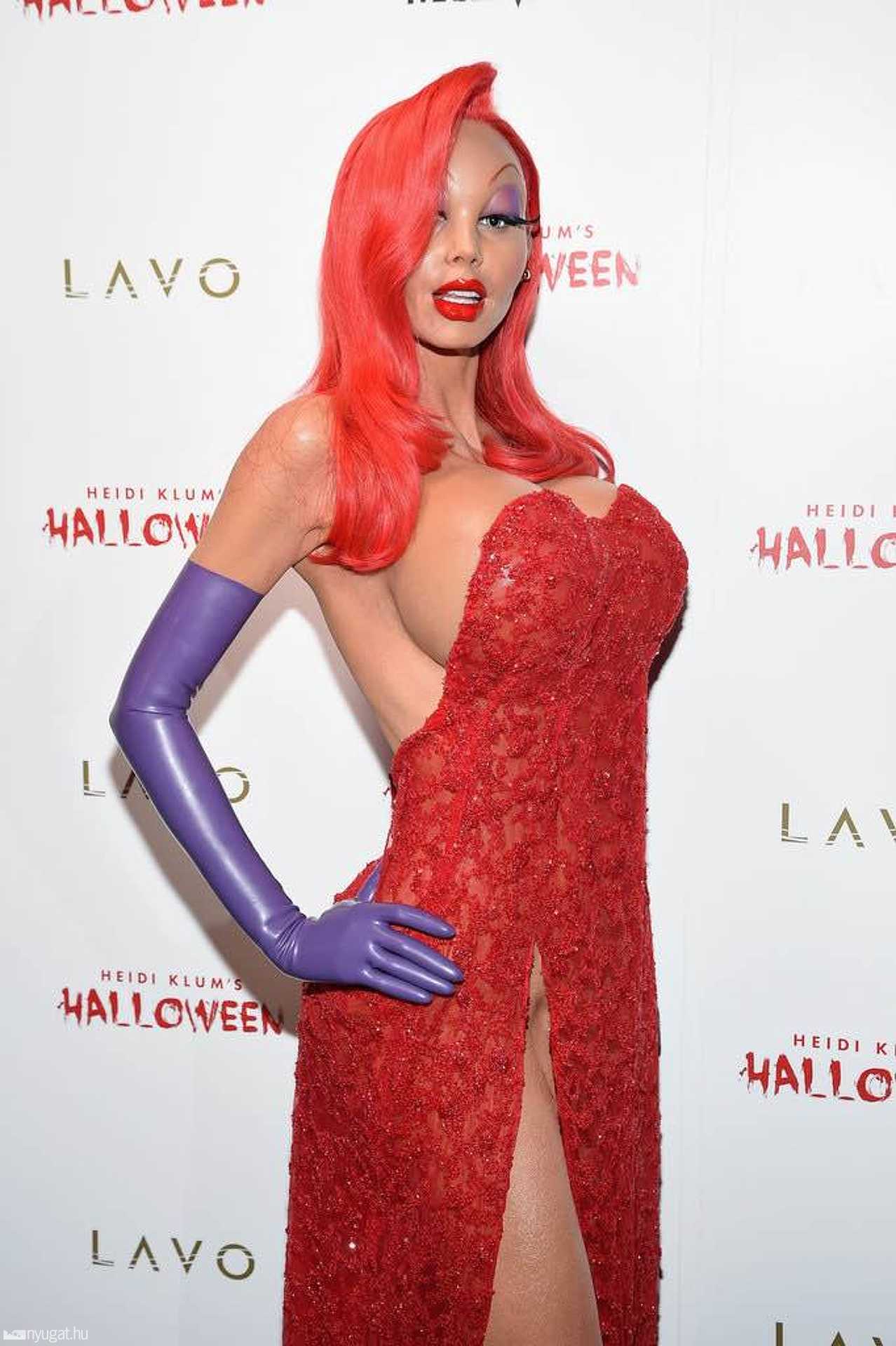 Heidi Klum Halloween ruhái 