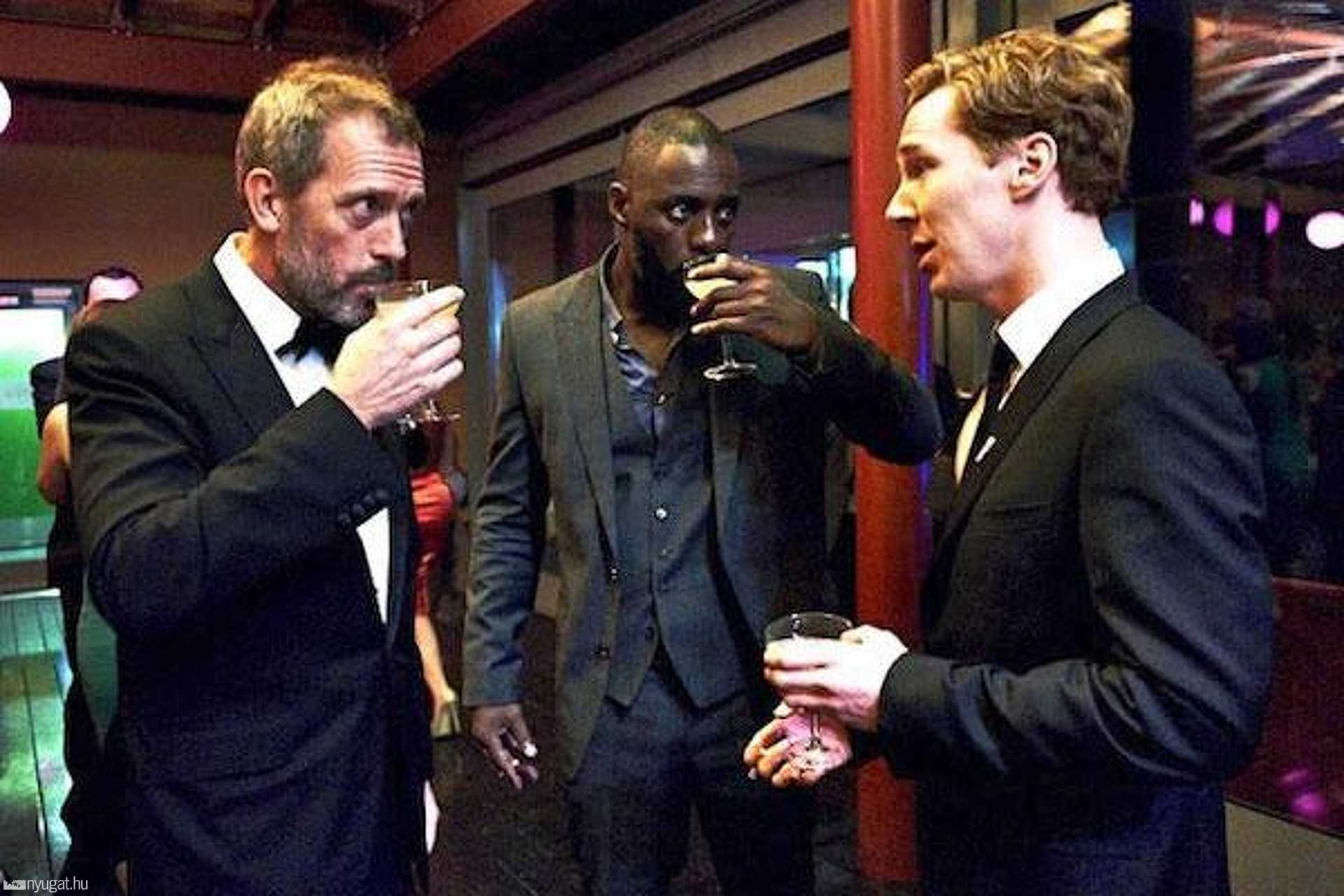 Hugh Laurie, Idris Elba és Benedict Cumberbatch
